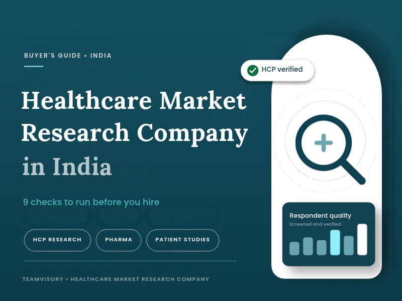 Healthcare Market Research Company in India